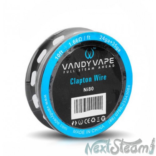 vandy vape clapton wire ni80 24+35ga